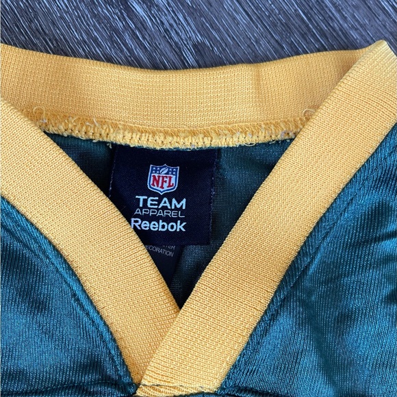 Reebok Green and Yellow Team Jersey - Picture 3 of 4